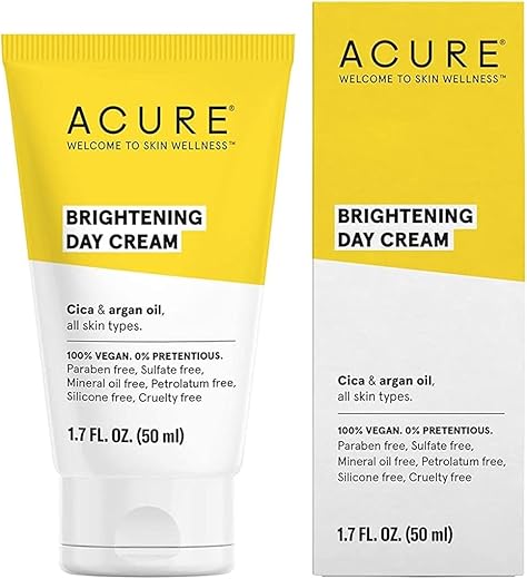 Creme Diurno Acure Brightening – Pele Radiante com Cica – 50g