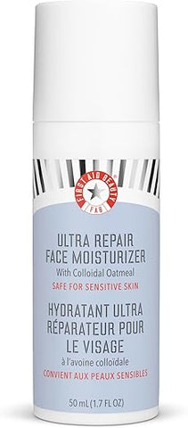 Ultra Repair Face Moisturizer – Loção Facial Hidratante Leve para Todos os Tipos de Pele, 50ml - First Aid Beauty