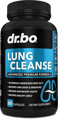 DR. BO - Suplemento de Suporte para Limpeza Pulmonar – Suplementos Respiratórios para Parar  em Primeiro Lugar