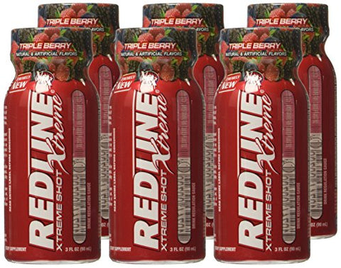 vpx - VPX Redline Xtreme, Triple Berry – 6 Unidades | Energético Potente | 180ml