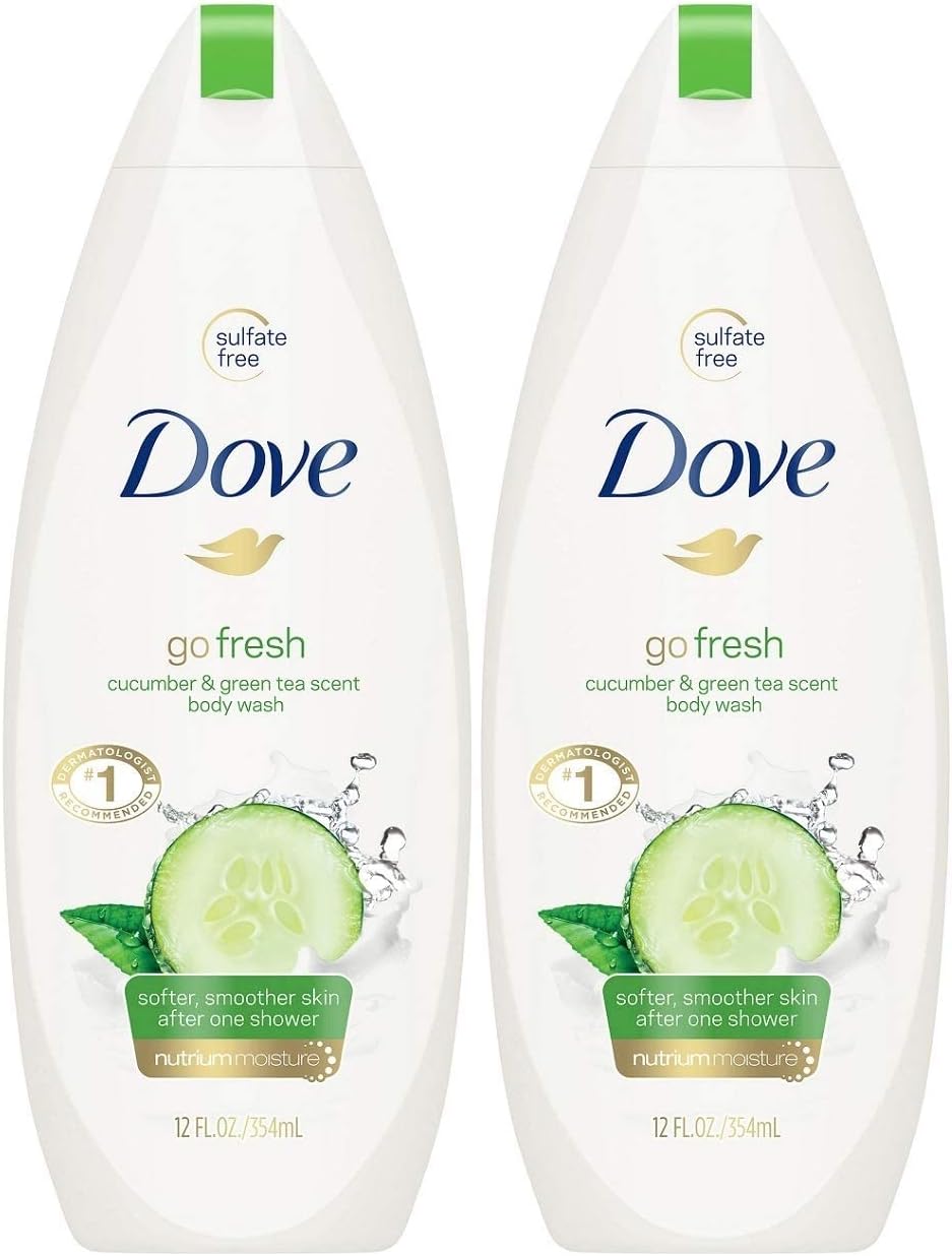 Sabonete Líquido Corporal 325ml Go Fresh Pepino - Dove