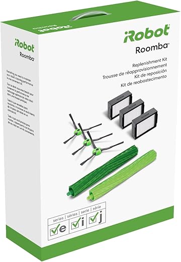 Peças de Reposição Autênticas iRobot – Kit de Reposição Compatível com todos os modelos Roomba e Series, i1, i3, i4, i5, i7, i8, j5, j7, j8, j9