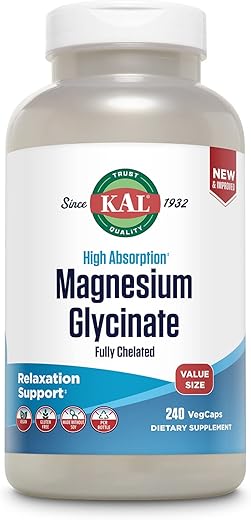 Magnesium Glycinate – Novo! Suplemento de Magnésio de Alta Absorção | 100g - KAL