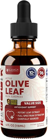 Extrato Avançado de Folha de Oliveira Ativa – Oleuropeína Naturalmente Presente – Entrega Líquida para Melhor Absorção – Imunidade - Rejuvica Health