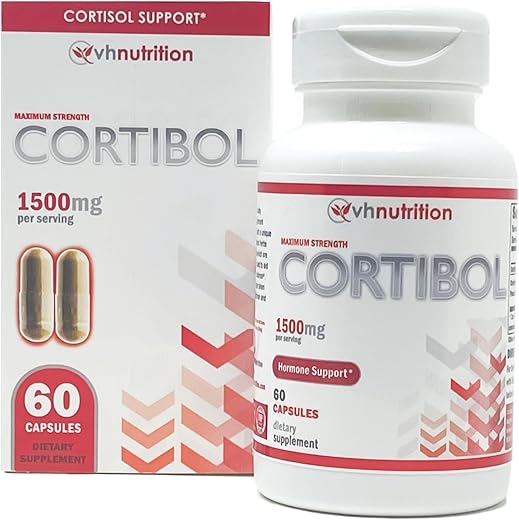 CORTIBOL | Suporte Máximo para Adrenais* | Rhodiola, Cordyceps e Eleuthero | 60 Cápsulas - VH Nutrition