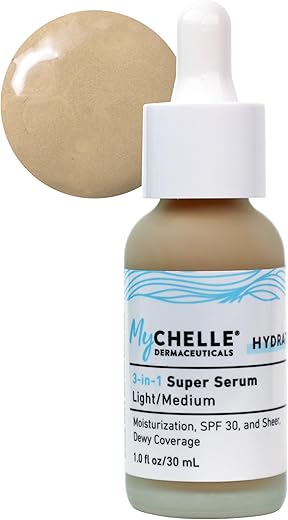 MyChelle Dermaceuticals - MyCHELLE Serum Super 3 em 1 Light/Medium, 30ml – Poderoso e Versátil