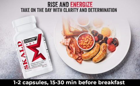 BELDT Labs - Skald Energy Support: Aumente sua energia com suporte de qualidade – 60 cápsulas de 500mg