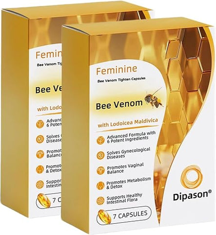 Keyess - Diapason Bee Venom Cápsulas Detox Aperto Reparador Feminino, Cápsulas de Veneno de Abelha – Aperto e Reparação