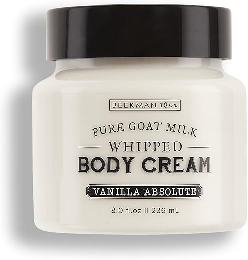 Beekman 1802 Creme Corporal Batido – 8 oz (236 ml) – Hidratação Intensa