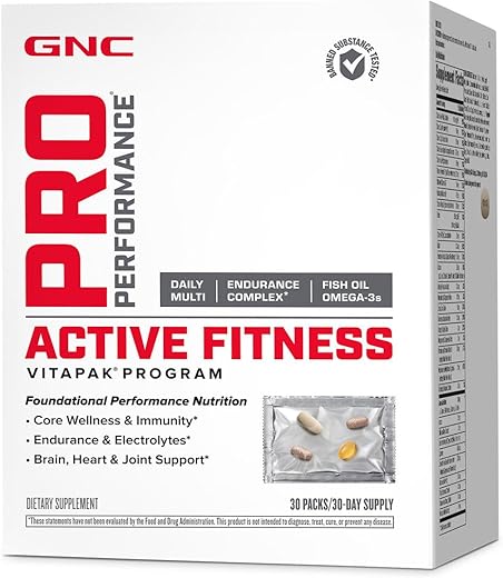 Pro Performance Active Fitness Vitapak Program | 30 Porções | Fórmula Completa para Atividade Física - GNC