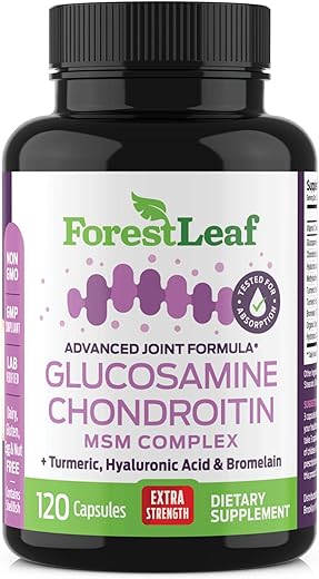 Glucosamina: Benefícios para as articulações em cápsulas de 60 g - ForestLeaf