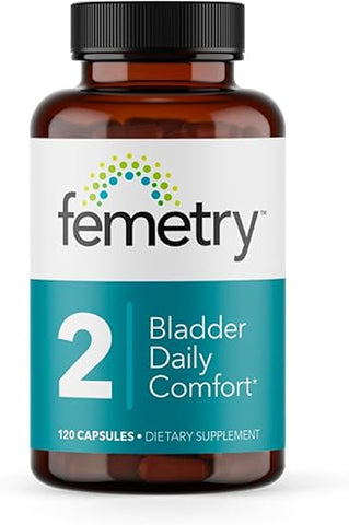 Femetry Bladder Daily Comfort – Alívio da Irritação – Suporte à Inflamação Saudável - LifeSeasons