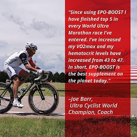 EPO-Boost - Suplemento de Ferro Natural para Construção de Sangue. Suporte RBC com Equinácea, Fabricado nos EUA