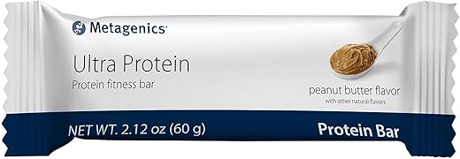 Ultra Barra de Proteína – Substituto de Refeição – Barra Fitness – Com Fibra, Ferro – 30g - Metagenics