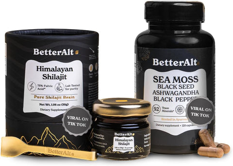 Better Alt - Energético Duo com Resina Pura de Shilajit do Himalaia 30g