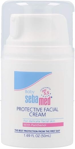 Creme Facial Protetor SEBAMED Baby Ultra Suave Hidratante para Pele Delicada (50mL)
