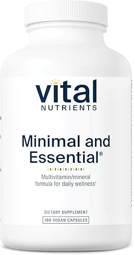 Multivitamínico Vegetariano Essencial | Vitaminas e Minerais em uma Cápsula Diária | 100% Natural e Completo - Vital Nutrients