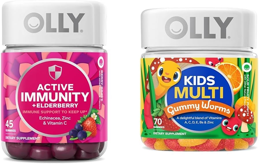 Gummy Ativação da Imunidade com Sabugueiro 45 Gomas – Marca OLLY - OLLY