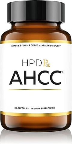 HPD Rx - Premium AHCC: Potente Imunoestimulante Natural – 60 cápsulas de 500mg