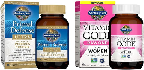 Fórmula Probiótica Primal Defense Ultra Ultimate para Jardim da Vida – 60g - Garden of Life