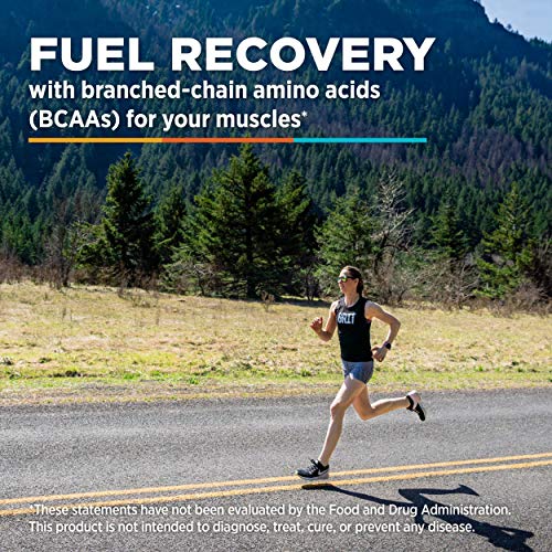 Energy Roctane Ultra Endurance – Cápsulas de Recuperação para Exercícios com Aminoácidos de Cadeia Ramificada e Vitamina B, Informed Choice, Energia para Antes, Durante ou Depois de Qualquer Treino, Frasco com 60 Unidades - GU