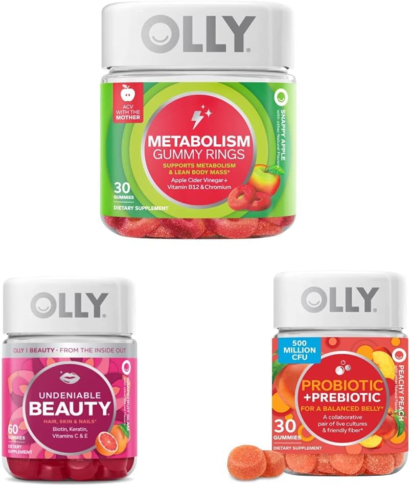 Anéis de Goma Metabolismo, 30 Unidades – Aumente sua Energia e Queime Calorias - OLLY