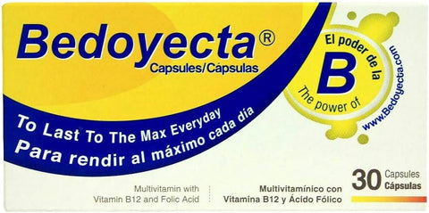 Multivitamínico, 30 Cápsulas Cada (Pacote com 4) – Aumente sua vitalidade com Bedoyecta! - Bedoyecta