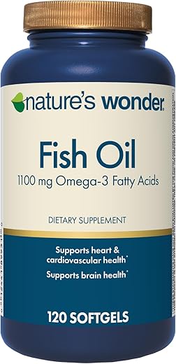 Nature's Wonder - Óleo de Peixe Nature’s Wonder 1100 mg Ômega-3 EPA – Benefícios para a Saúde