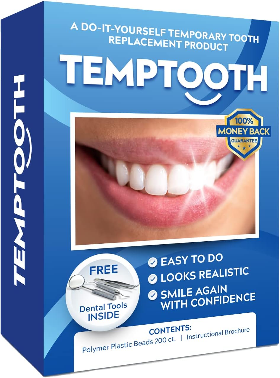 Produto Patenteado de Substituição Temporária de Dente, Confiança do Número 1 em Vendas - Temptooth