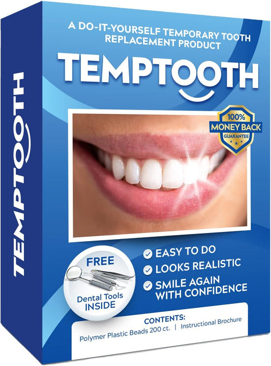 Produto Patenteado de Substituição Temporária de Dente, Confiança do Número 1 em Vendas - Temptooth