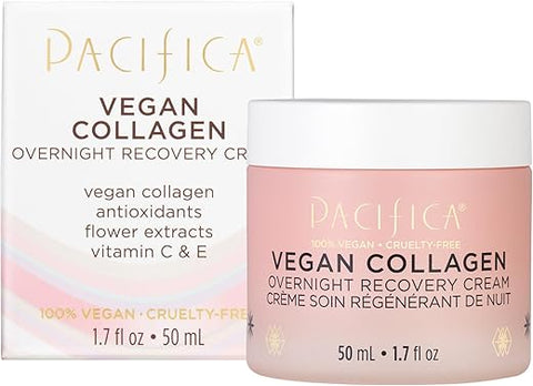 Creme Noturno de Recuperação Pacifica Vegan Collagen 50g