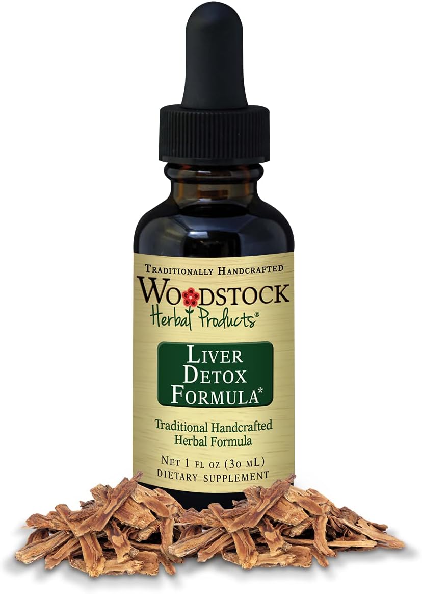 WOODSTOCK HERBAL PRODUCTS - Fórmula Desintoxicante para o Fígado, 30ml – Marca: Liver Detox