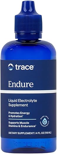Endure Performance Electrolyte Drops | Eletrólitos Puros de Espectro Completo | Magnésio | 30ml - Trace Minerals