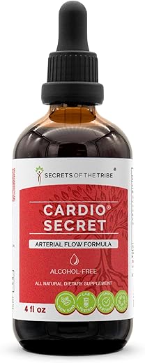 Secrets of the Tribe - Segredos da Tribo – Fórmula Cardio Secret, Fluxo Arterial, Extrato Líquido de Ervas (120 ml)