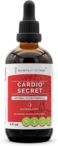 Secrets of the Tribe - Segredos da Tribo – Fórmula Cardio Secret, Fluxo Arterial, Extrato Líquido de Ervas (120 ml)