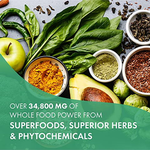 PURE ESSENCE LABS - Pure Essence Longevity – Multivitamínico para Mulheres Acima de 40 anos com Superfoods, Alimentos Integrais, Minerais, Antioxidantes e Suporte Imunológico – 90 Comprimidos