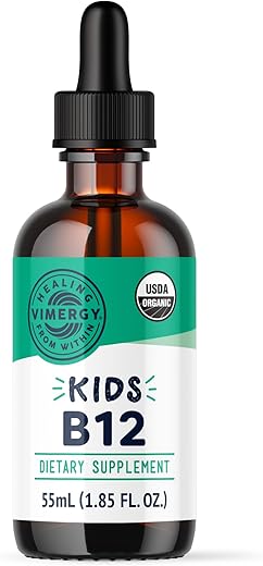 Kids – Líquido Orgânico de B12 para Desenvolvimento Físico – 30ml - Vimergy