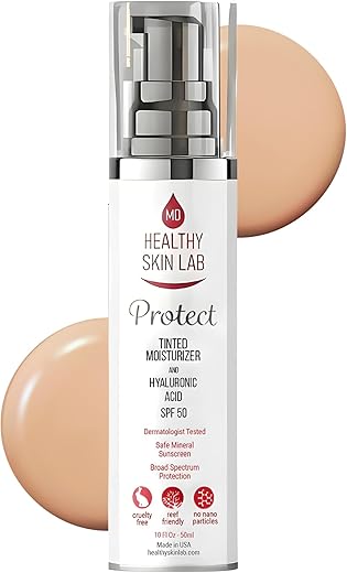 Healthy Skin Lab - Protetor Hidratante com Tonalizante  Protect – 50ml