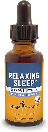 Fórmula Herbal Relaxante para um Sono Repousante com Extrato de Valeriana – 30ml - Herb Pharm