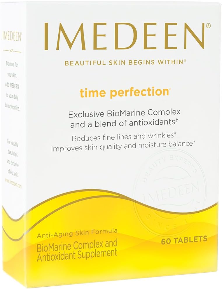 Time Perfection – Fórmula de Cuidados com a Pele Anti-Envelhecimento (60 Comprimidos) – Beleza e Suplemento para um Mês - Imedeen