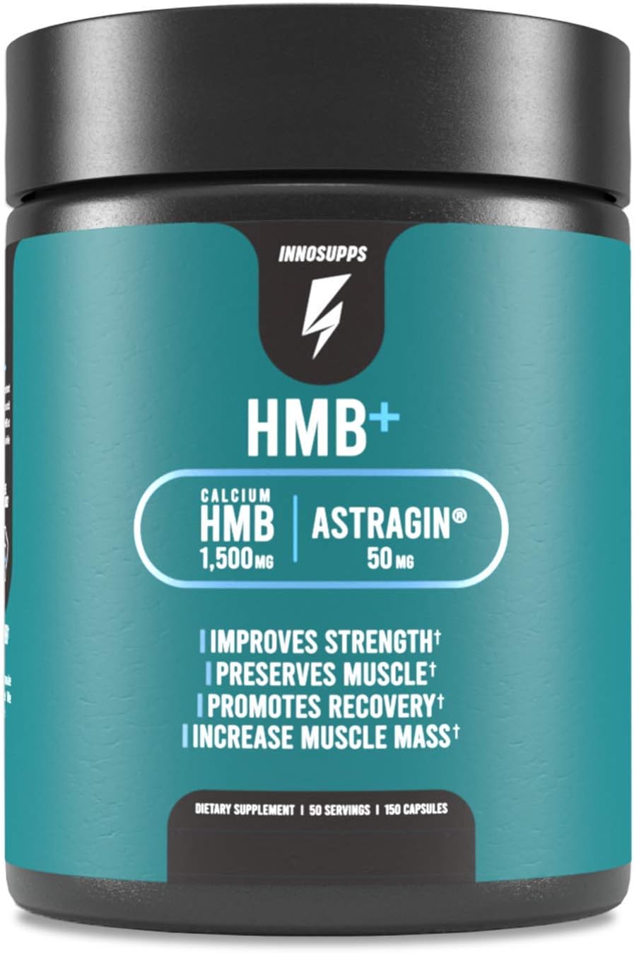 HMB | 1500mg HMB (Beta-Hidroxi Metilbutirato) – Aumente sua performance com HMB de alta qualidade | InnoSupps - InnoSupps