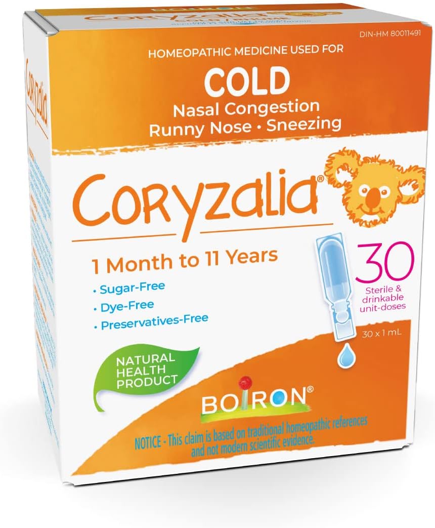 Coryzalia Cold 30 D – Alívio para Resfriados – 30 ML - Boiron