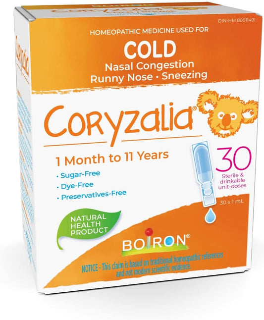 Coryzalia Cold 30 D – Alívio para Resfriados – 30 ML - Boiron