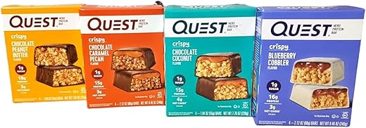 Generic - Pacote Variado Quest Nutrition Hero Bar (10 Unidades) – Barras de Proteína com Sabores Incríveis