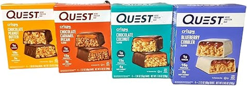 Generic - Pacote Variado Quest Nutrition Hero Bar (10 Unidades) – Barras de Proteína com Sabores Incríveis