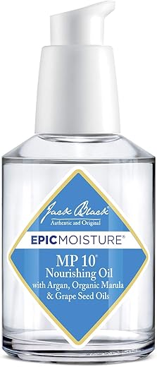 Óleo Nutritivo Jack Black MP 10, 60ml – Cuidados com a Pele Masculina