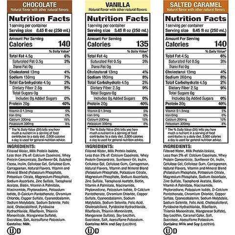 Lean Body Triple Taster Pack | Shake Proteico de Whey Blend On-The-Go, Zero Açúcar, Sem Glúten, Enriquecido com 22 Vitaminas Marca Labrada - Labrada