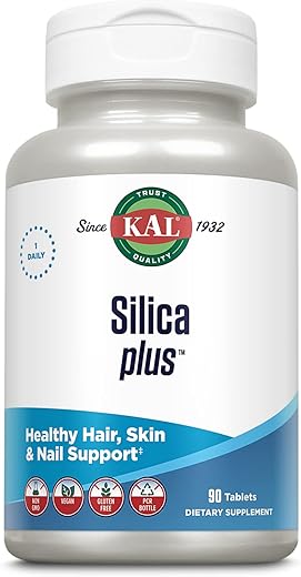 Silica Plus: Gel de Sílica com Extrato de Cavalinha, Cabelos e Pele Saudáveis - KAL
