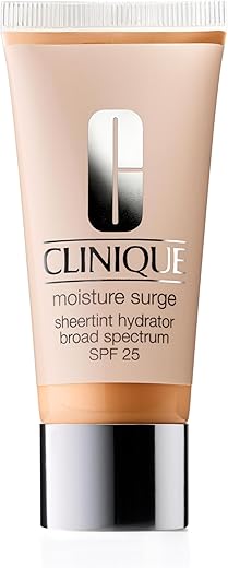 Clinique Moisture Surge Sheertint Hydrator SPF 25 – Hidratante com Tonalizante e Proteção Solar Ampla – 50ml