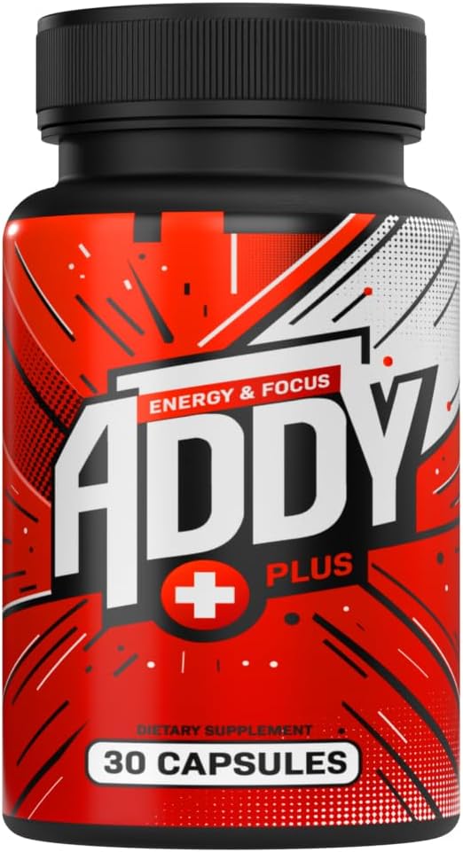 ADDY FOCUS - ADDY Plus – Suplemento para Melhorar o Cérebro – Foco, Energia e Suporte à Memória – Alternativa ao Adderall – Foco